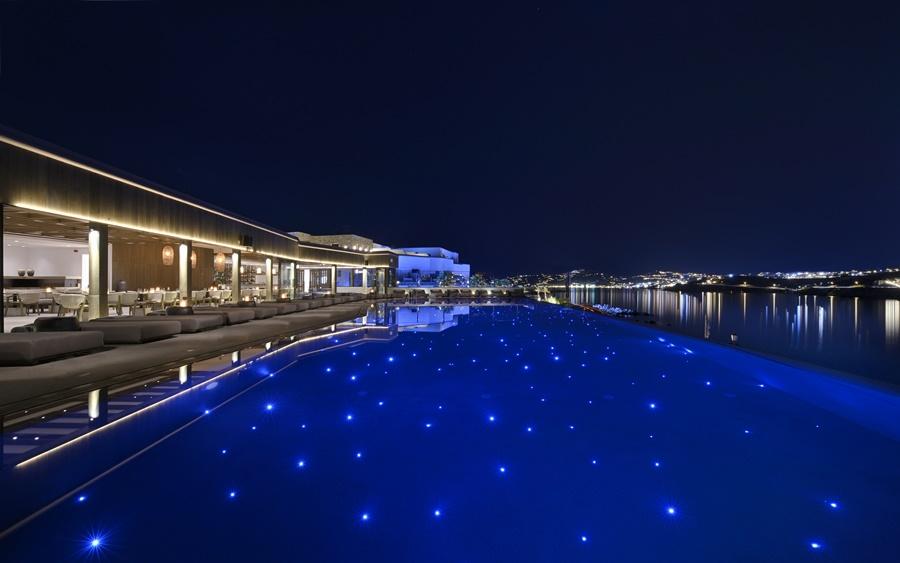 Aeonic Suites & Spa - Only Adults ออร์นอส ภายนอก รูปภาพ