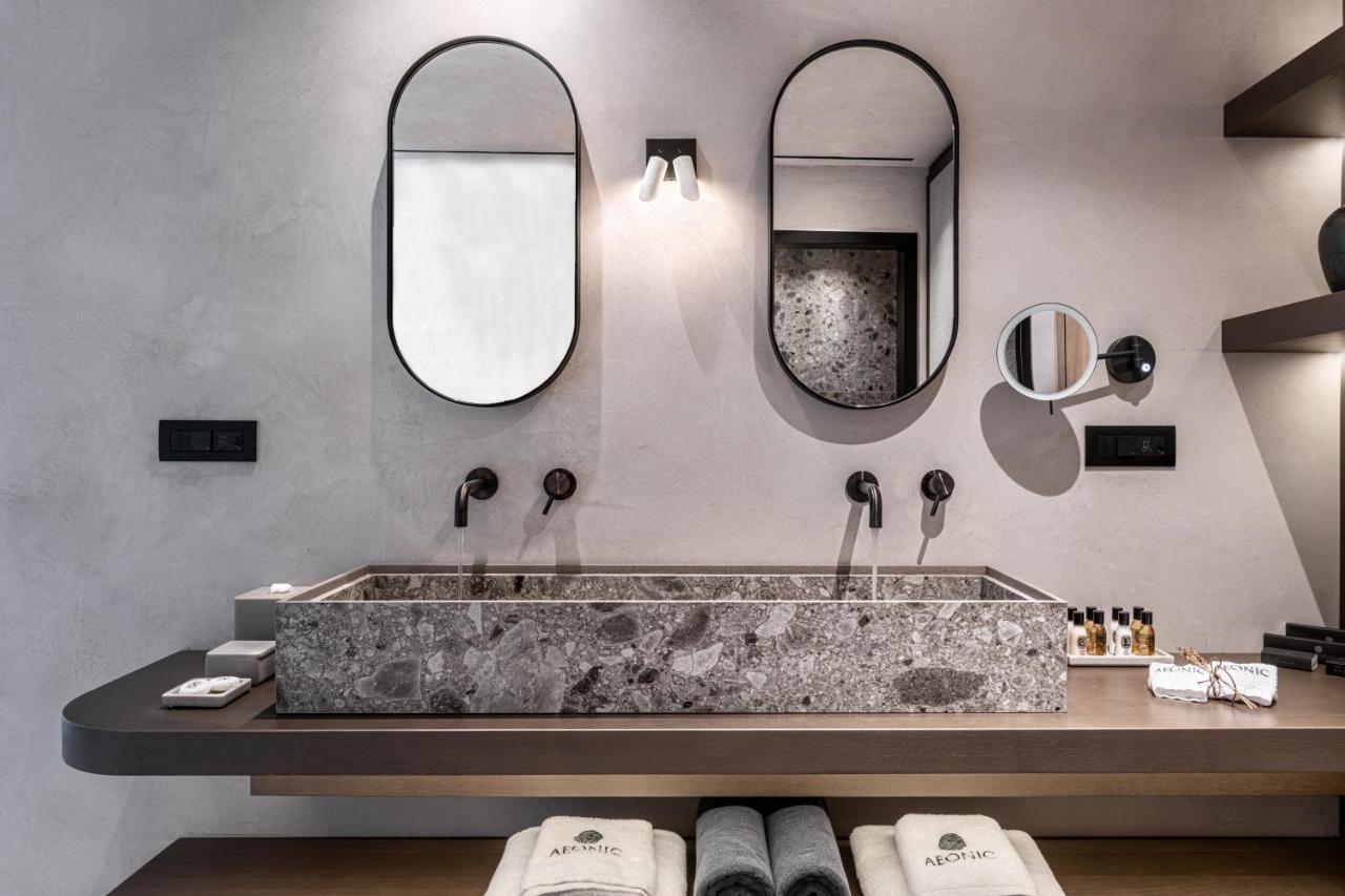 Aeonic Suites & Spa - Only Adults ออร์นอส ภายนอก รูปภาพ